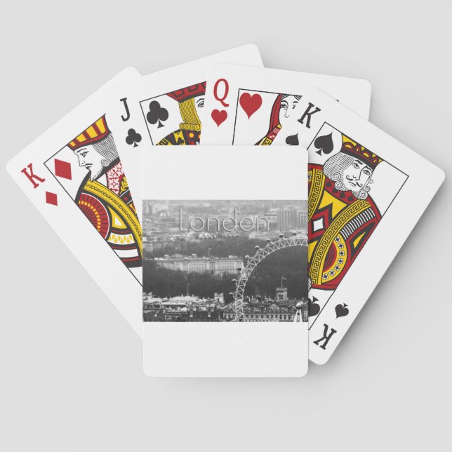 Super! Millennium Wheel London Poker Cards (Back)