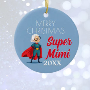 Super Mimi Fun Gift Christmas Ornament