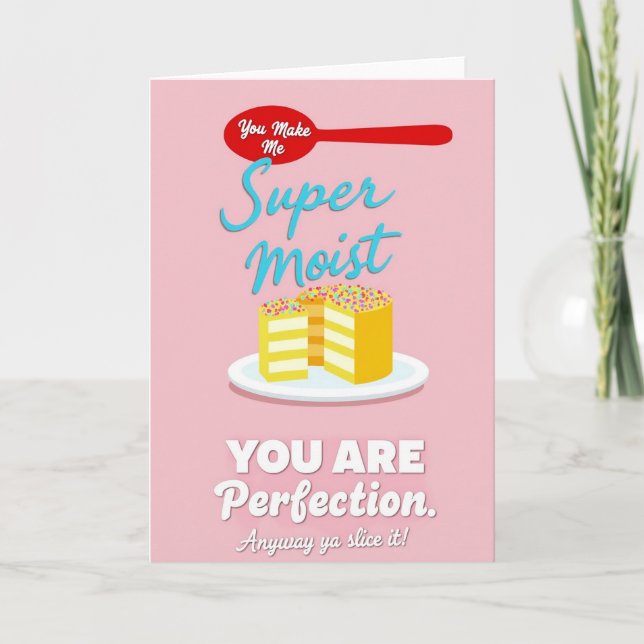 Super Moist Cake Perfection Card (Front)