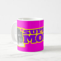 Super Mom Mug with Color Inside – JLay Clothing