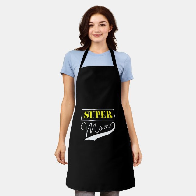 Super Mom Apron (Worn)