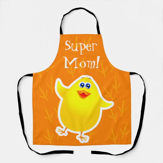 Super Mom! Apron (Front)