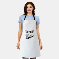 Personalized Super Mom Cooking Apron