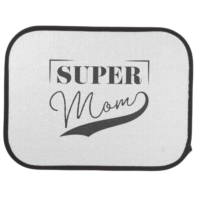 Super Mom Car Floor Mat (Rear)