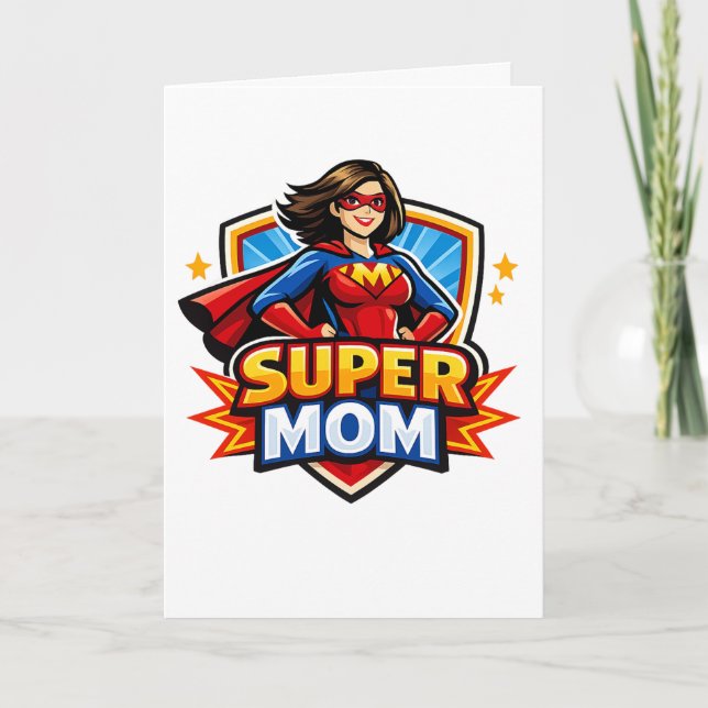 Super Mom Card (Front)