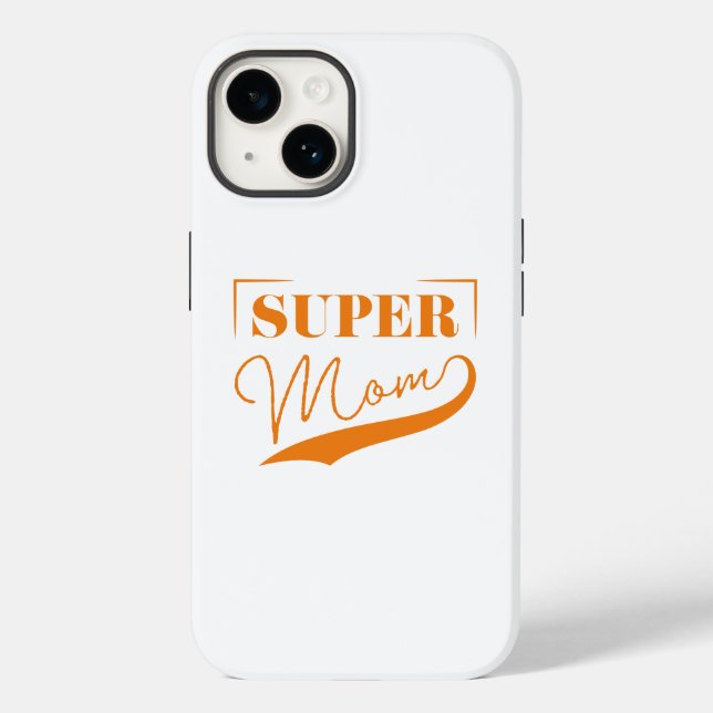 Super Mom Case-Mate iPhone Case (Back)