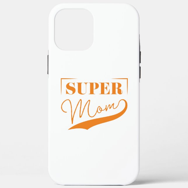 Super Mom Case-Mate iPhone Case (Back)