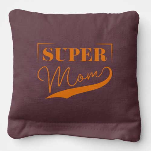 Super Mom Cornhole Bags