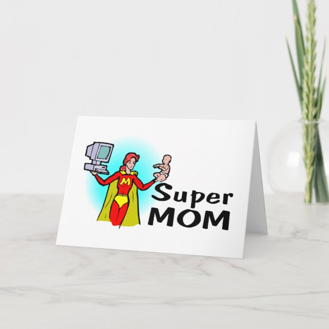 Super Mom (Corporate) Card (Front)