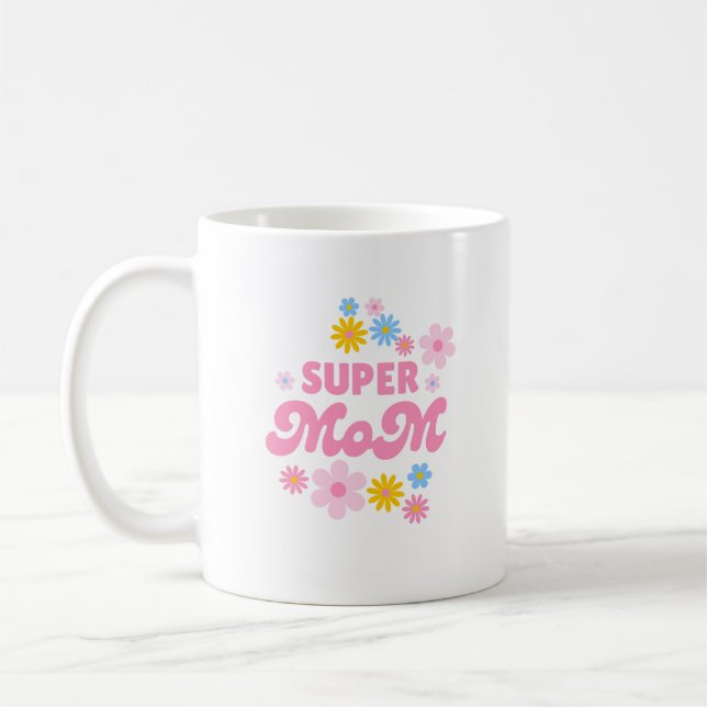 Super Mom | Cute Mug (Left)