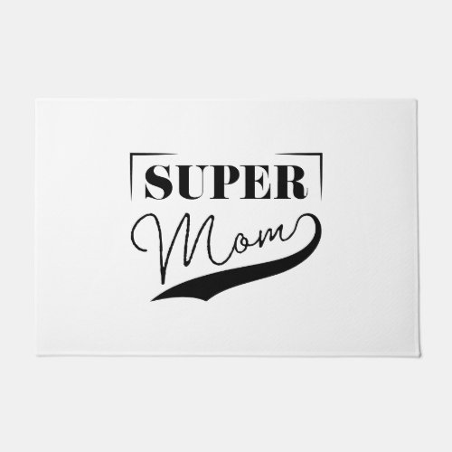 Super Mom Doormat