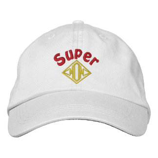 Super MOM Embroidered Baseball Cap