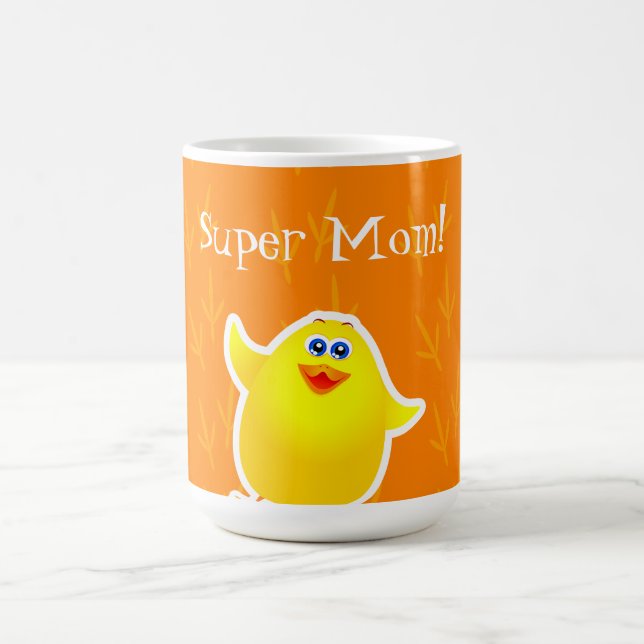 Super Mom! Funny mug (Center)