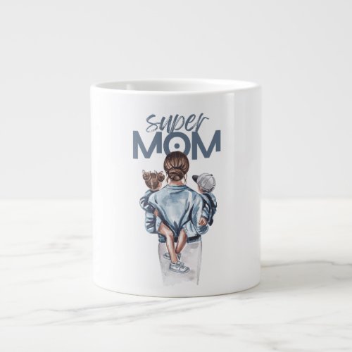super mom giant coffee mug