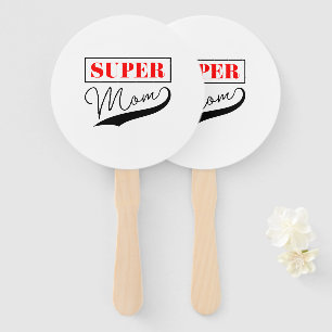 Super Mom Hand Fan