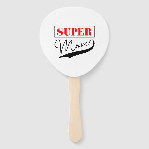 Super Mom Hand Fan