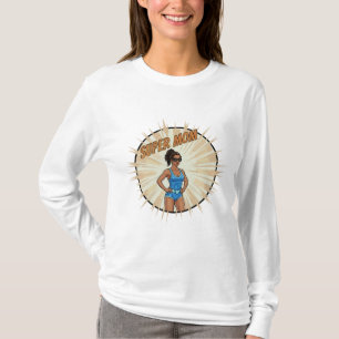 Super Mom Hero Comic Book Style Mother's Day Gift T-Shirt