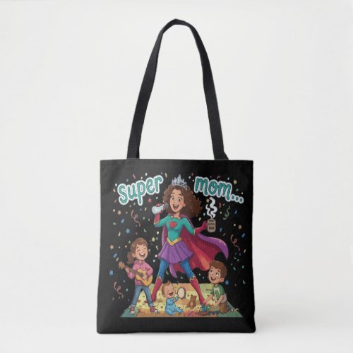 Super Mom Hero - Mother's Day Celebration Tote Bag