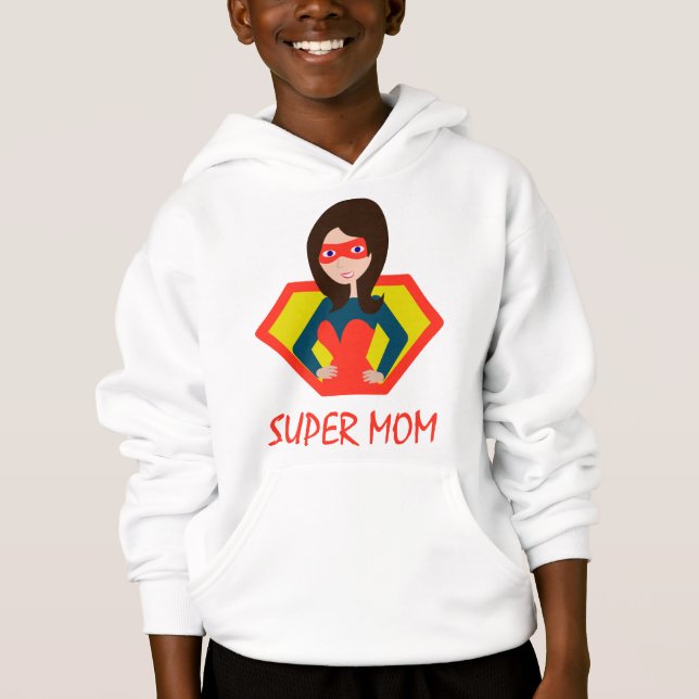 Super MOM Hoodie (Front)