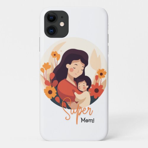 Super Mom iPhone Case