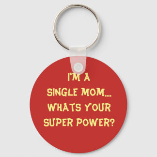 Super mom, key chain