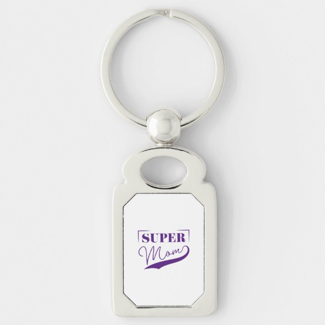 Super Mom Keychain (Front)