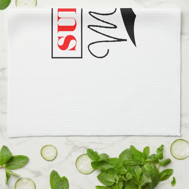 Super Mom Kitchen Towel (Folded)