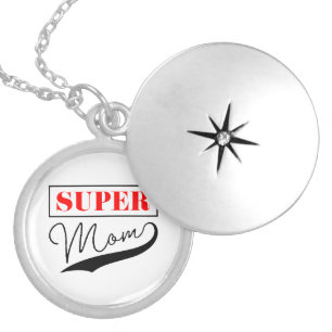 Super Mom Locket Necklace