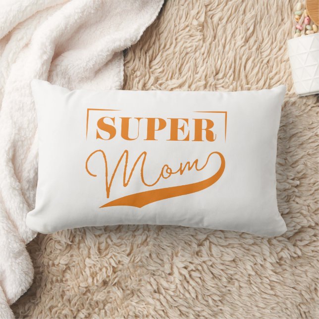 Super Mom Lumbar Pillow (Blanket)