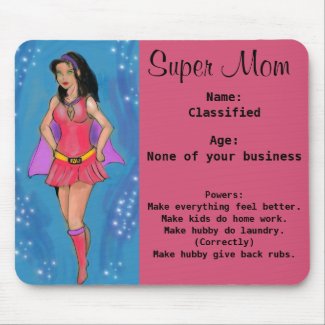 Super Mom Mouse Pad