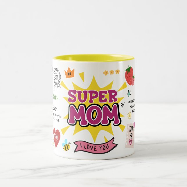 Super Mom Mug (Center)