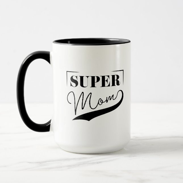 Super Mom Mug (Left)