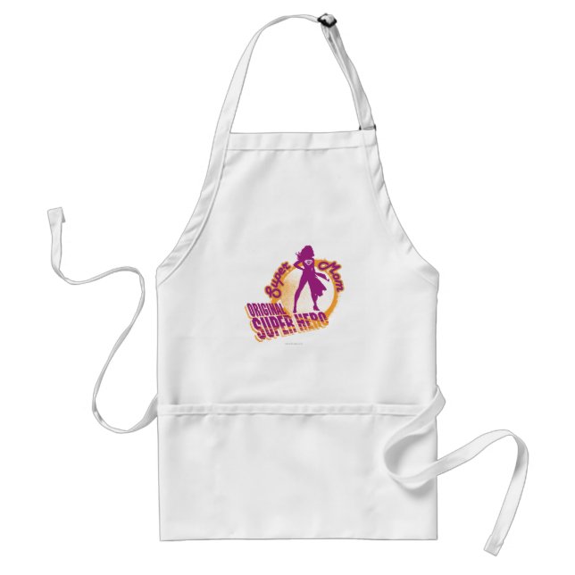 Super Mom Original Super Hero Adult Apron (Front)