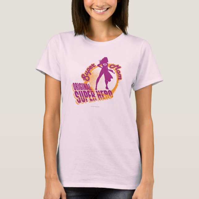 Super Mom Original Super Hero T-Shirt (Front)