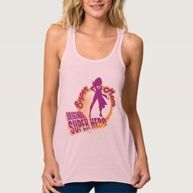 Super Mom Original Super Hero Tank Top (Front)
