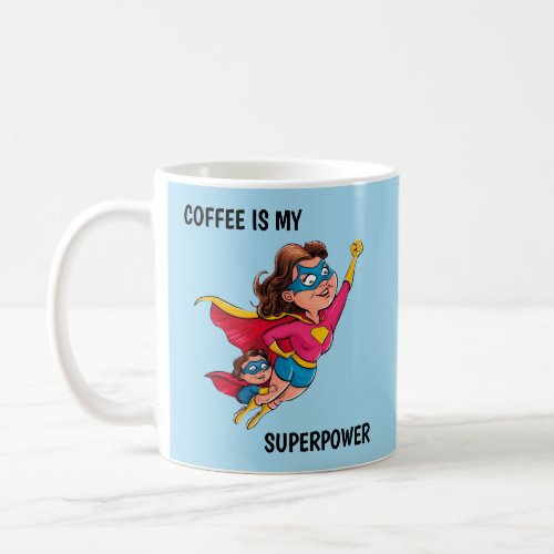 Super Mom Personalized Coffee Mug
