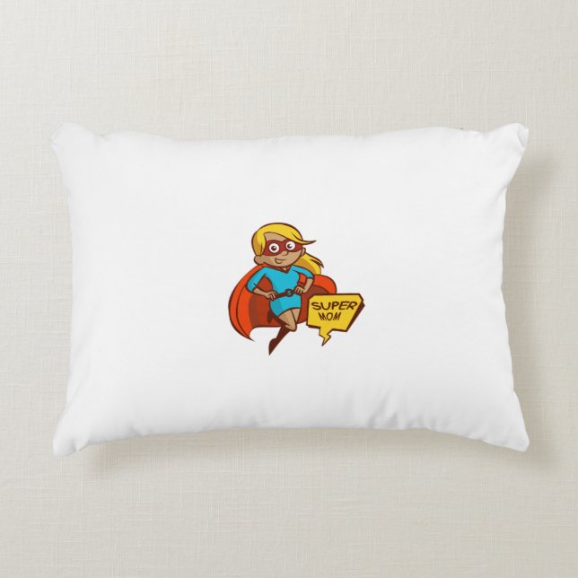 super mom pillow for sale. (Front)