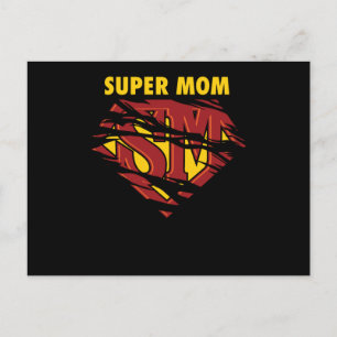Super Mom Postcard