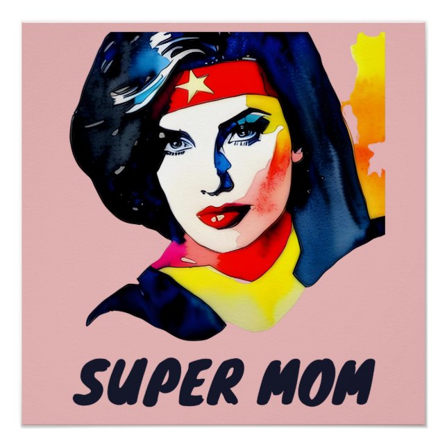 Super Mom Poster (Front)