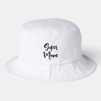 Super Mom Serif Bucket Hat