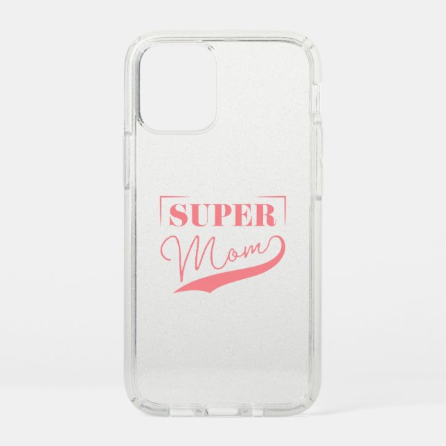 Super Mom Speck iPhone 12 Mini Case (Front)
