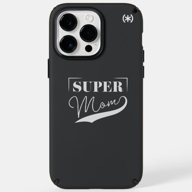 Super Mom Speck iPhone Case (Front)
