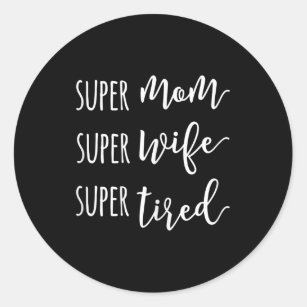 Super Mom Sticker Personalized – Personalized Drawing Gifts
