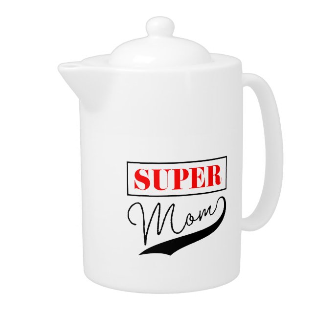 Super Mom Teapot (Right)