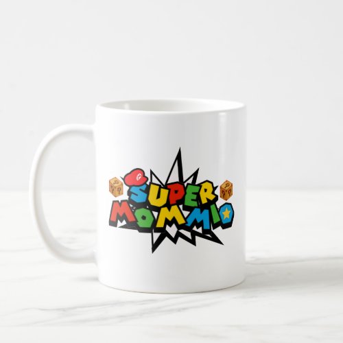Super Mommio Funny Gamer Superhero Mom Coffee Mug