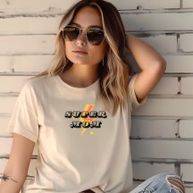 Super Momsimple typography T-shirt