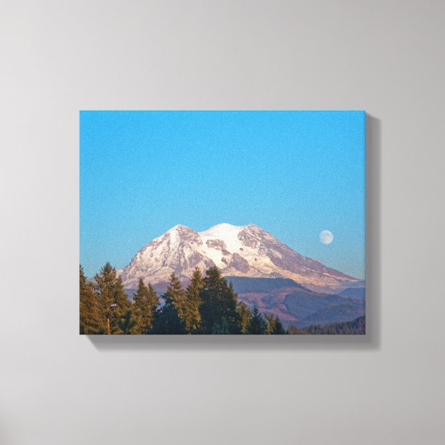 Super Moon 2014 Canvas Print (Front)
