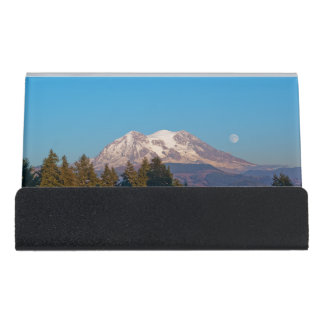 Super Moon 2014 Desk Business Card Holder