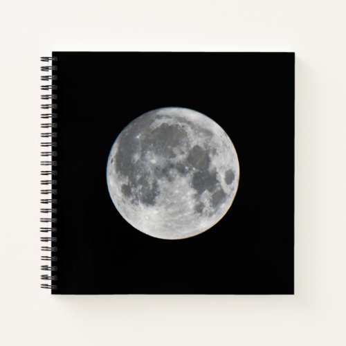Super Moon  Mendota Heights Minnesota Notebook
