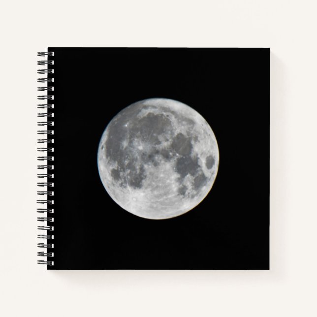 Super Moon | Mendota Heights Minnesota Notebook (Front)